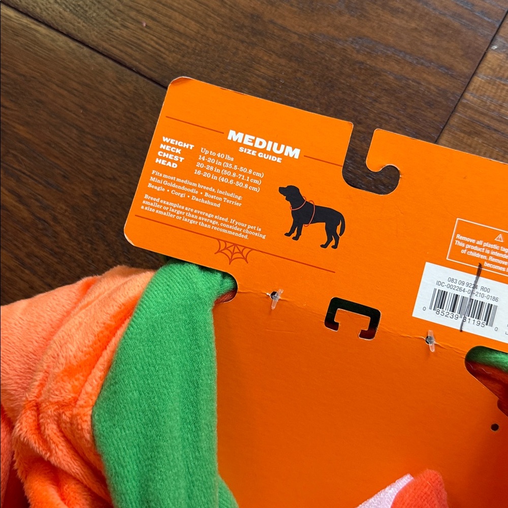 Pumpkin dog Halloween costume - Picture 3 of 4